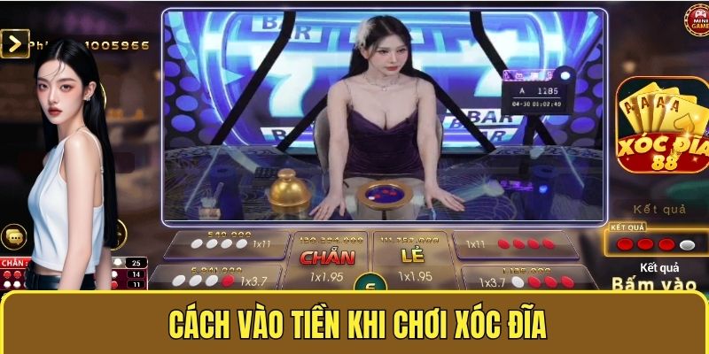 cách vào tiền khi chơi xóc đĩa