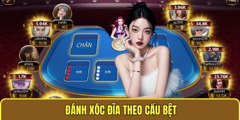 Đánh xóc đĩa cầu bệt