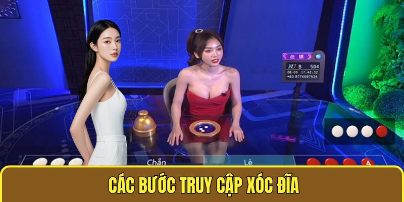 các bước truy cập xóc đĩa