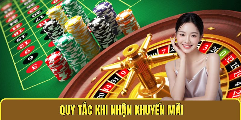 Những quy định liên quan đến nhận khuyến mãi