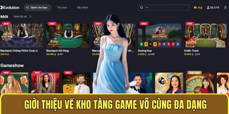 Giới thiệu về kho tàng game vô cùng đa dạng